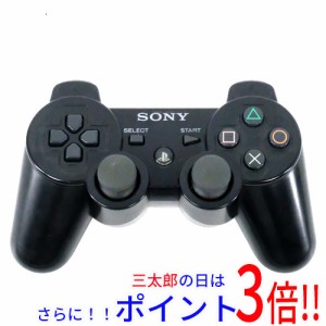 【中古即納】送料無料 ソニー SONY ワイヤレスコントローラ(SIXAXIS) CECHZC1J ブラック 本体のみ