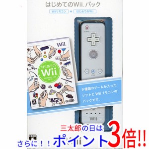 【中古即納】任天堂 はじめてのWiiパック Wiiリモコン同梱