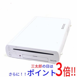 【中古即納】送料無料 任天堂 Wii U BASIC SET shiro 8GB 本体のみ