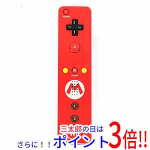 【中古即納】送料無料 任天堂 Wiiリモコンプラス RVL-A-PNRB マリオ 本体のみ