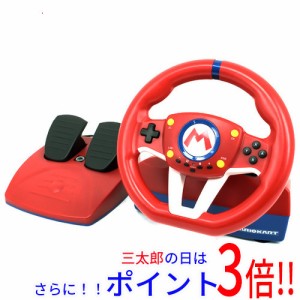 【中古即納】送料無料 HORI マリオカートレーシングホイール for Nintendo Switch NSW-204 元箱あり