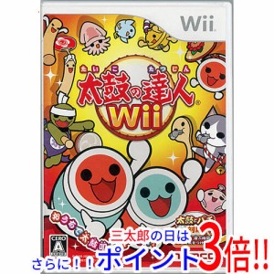 【中古即納】バンダイナムコエンターテインメント 太鼓の達人Wii ソフト単品版 Wii 説明書なし・ディスク傷