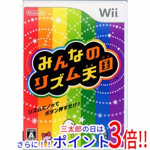 【中古即納】送料無料 任天堂 みんなのリズム天国 Wii 説明書なし・ディスク傷