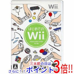 【中古即納】任天堂 はじめてのWii ソフトのみ ディスク傷