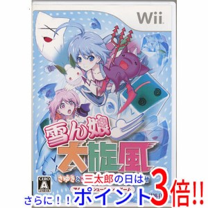 【中古即納】送料無料 雪ん娘大旋風 〜さゆきとこゆきのひえひえ大騒動〜 Wii 説明書なし・カバーいたみ