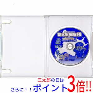 【中古即納】送料無料 桃太郎電鉄16 北海道大移動の巻! Wii カバー・説明書なし・ディスク傷