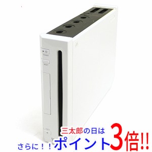 【中古即納】任天堂 家庭用ゲーム機 Wii [ウィー] 本体のみ カバーなし