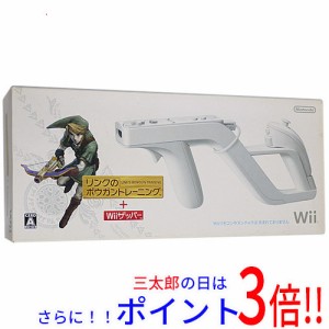 【中古即納】送料無料 任天堂 リンクのボウガントレーニング+Wiiザッパー Wii 外箱いたみ