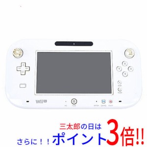 【中古即納】送料無料 任天堂 Wii U ゲームパッド シロ 本体のみ 本体いたみ