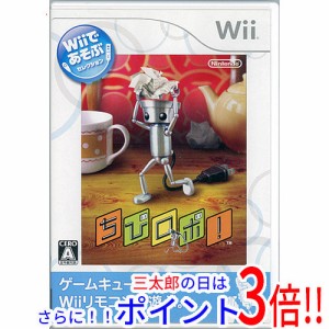 【中古即納】送料無料 任天堂 Wiiであそぶ ちびロボ! ディスク傷