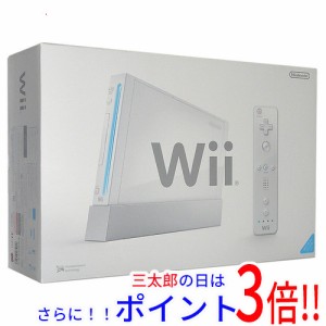 【中古即納】送料無料 任天堂 Wii [ウィー] Wiiリモコンジャケット同梱 展示品