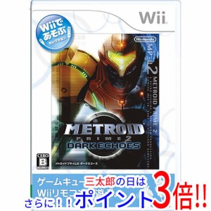 【中古即納】送料無料 任天堂 Wiiであそぶ メトロイドプライム2 ダークエコーズ 説明書いたみ