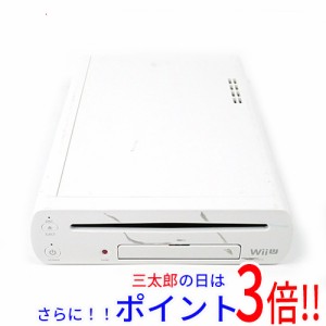 【中古即納】送料無料 任天堂 Wii U BASIC SET shiro 8GB 本体のみ 本体いたみ