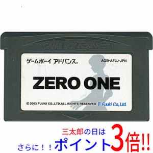 【中古即納】送料無料 ZERO ONE GBA  ソフトのみ