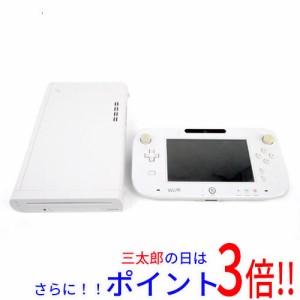 【中古即納】送料無料 任天堂 Wii U すぐに遊べる マリオカート8セット shiro 本体・ゲームパッドのみ いたみ