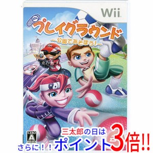 【中古即納】プレイグラウンド 〜公園であそぼう！〜 Wii 説明書なし・ディスク傷・カバーいたみ