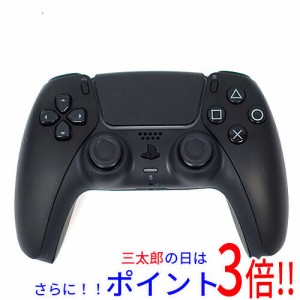 【中古即納】送料無料 SONY ワイヤレスコントローラー DualSense CFI-ZCT1J01 ミッドナイト ブラック 本体のみ