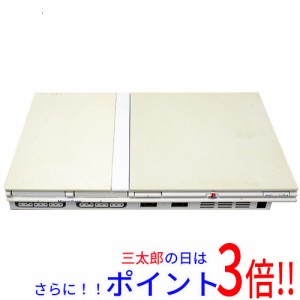 【中古即納】送料無料 SONY プレイステーション2 ホワイト SCPH-77000CW 本体のみ 本体いたみ