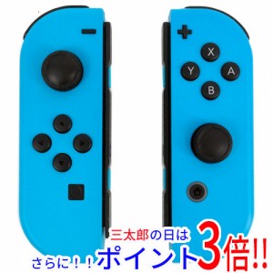 【中古即納】送料無料 任天堂 Joy-Con (L)/(R) ネオンブルー HAC-A-JACAA 本体のみ