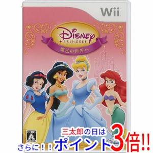 【中古即納】送料無料 ディズニープリンセス 魔法の世界へ Wii 説明書なし・ディスク傷・カバーいたみ