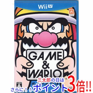 【中古即納】送料無料 ゲーム＆ワリオ Wii U ディスク傷