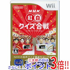 【中古即納】送料無料 NHK紅白クイズ合戦 Wii ディスク傷