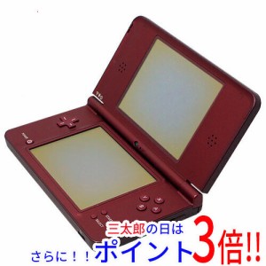 【中古即納】送料無料 任天堂 ニンテンドーDSi LL ワインレッド UTL-S-WRA 液晶画面いたみ