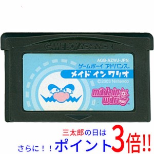 【中古即納】メイドインワリオ GBA  ソフトのみ