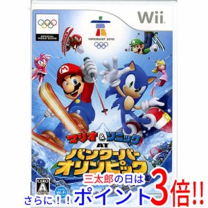 【中古即納】マリオ＆ソニック AT バンクーバーオリンピック Wii 説明書なし・ディスク傷