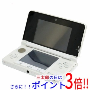 【中古即納】送料無料 任天堂 ニンテンドー3DS ピュアホワイト CTR-S-WEBA