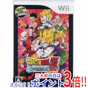 【中古即納】送料無料 ドラゴンボールZ スパーキング!NEO(Welcome Price 3800) Wii 説明書なし