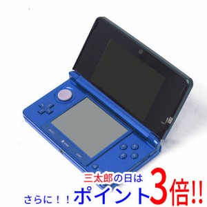 【中古即納】送料無料 任天堂 ニンテンドー3DS コバルトブルー CTR-S-BBAA 本体のみ