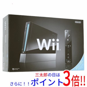 【中古即納】送料無料 任天堂 Wii [ウィー] クロ Wiiリモコンプラス 未使用