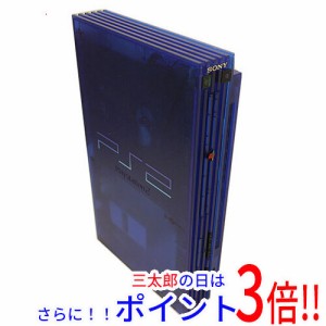 【中古即納】送料無料 ソニー SONY プレイステーション2 オーシャン・ブルー SCPH-37000 L