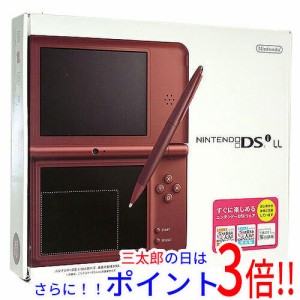 【中古即納】送料無料 任天堂 ニンテンドーDSi LL ワインレッド UTL-S-WRA 元箱あり