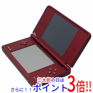 【中古即納】送料無料 任天堂 ニンテンドーDSi LL ワインレッド UTL-S-WRA