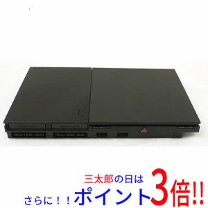 【中古即納】送料無料 ソニー SONY プレイステーション2 ブラック SCPH-90000CB