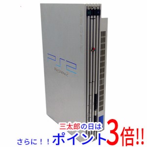 【中古即納】送料無料 ソニー SONY プレイステーション2 サテン・シルバー SCPH-50000TSS