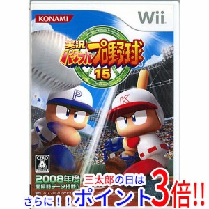 【中古即納】コナミ 実況パワフルプロ野球15 Wii