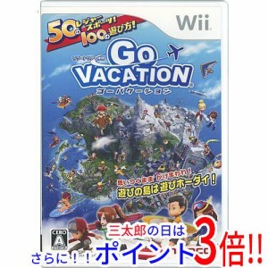 【中古即納】バンダイナムコエンターテインメント GO VACATION(ゴーバケーション) Wii