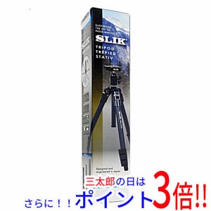 【新品即納】送料無料 スリック SLIK 4段 反転式トラベル三脚 エアリー S100 107072 雲台付属 アルミニウム レバーロック ゴム