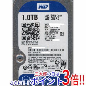 【新品即納】送料無料 ウェスタンデジタル Western Digital製HDD WD10EZRZ 1TB SATA600 5400 3.5インチ