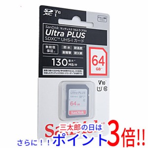 【新品即納】送料無料 SanDisk SDXCメモリーカード 64GB SDSDUW3-064G-JNJIN サンディスク（ウェスタンデジタル） Class10 UHS-I Class1 