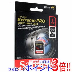 【新品即納】送料無料 SanDisk SDXCメモリーカード エクストリーム プロ SDSDXXY-1T00-GN4IN 1TB サンディスク（ウェスタンデジタル） Cl