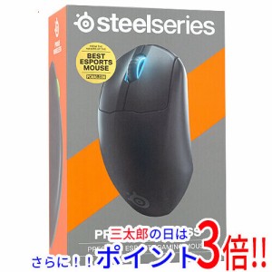 【新品即納】送料無料 SteelSeries ゲーミングマウス Prime Wireless 62593 無線（Bluetooth）