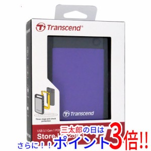 【新品即納】送料無料 transend製 外付HD StoreJet 25H3P TS1TSJ25H3P 1TB