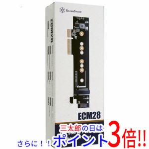 【新品即納】送料無料 SILVERSTONE インターフェイスカード SST-ECM28 [M.2]