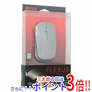 【新品即納】送料無料 バッファロー BUFFALO BlueLEDワイヤレスマウス BSMBW330NSV シルバー BlueLEDマウス 無線（2.4GHz）