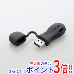 【新品即納】送料無料 エレコム ELECOM 子ども向けUSB3.2(Gen1)メモリ MF-JRU3032GBK 32GB ブラック