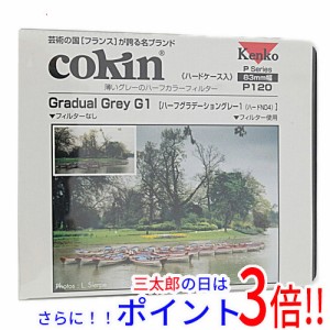 【新品即納】送料無料 Cokin 83×100mm角 ハーフグラデーションフィルター グレー1 P120